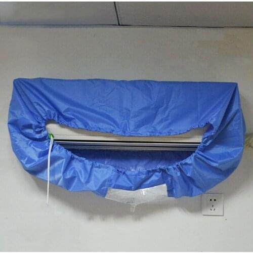 BRAND NEW 2PCS Air Conditioner Cleaning Dust Washing Cover Clean Waterproof Protector Caps,Size M for 1P-1.5P