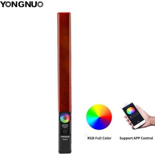 YONGNUO YN360 III YN360III Handheld LED Video Light Touch Adjusting Bi-colo 3200k to 5500k RGB Color Temperature with Remote