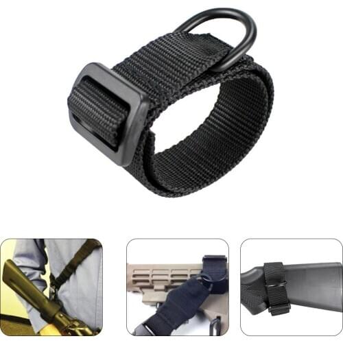 Tactical Multi-function Gun Rope Portable Strapping Belt for Shotgun Airsoft Bundle Gun Belt Hunting Airsoft Rifle- Sling
