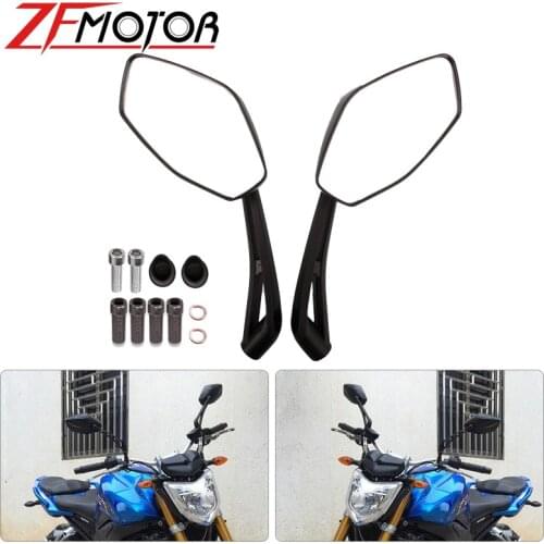 Universal 8MM 10MM original classic motorbike parts moto side mirrors for yamaha FZ1N FZ6N FZ8N XJ6N mirror motorcycle rearview