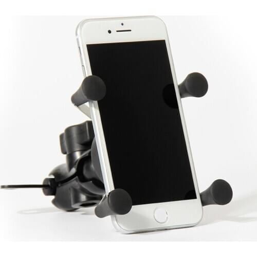 Universal 360 Degree Adjustable Cell Phone Holder Motorcycle Bike Bicycle Mirror Bracket Bicycle Moto Handle Grip
