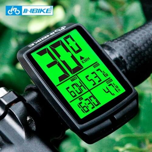 Cycle Bicycle Bike LCD Computer Odometer Speedometer With Backlight Monitor Bikes' Speed Distance And Riding Time