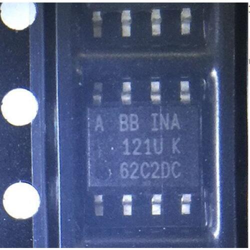 10PCS/Lot INA121 INA121U INA121UA 121U SOP-8 Instrument amplifier