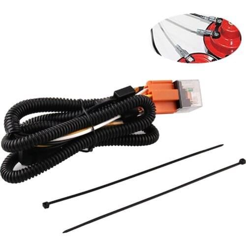 12V Horn Wiring Harness Relay Kit For Car Truck Grille Mount Blast Tone Horns