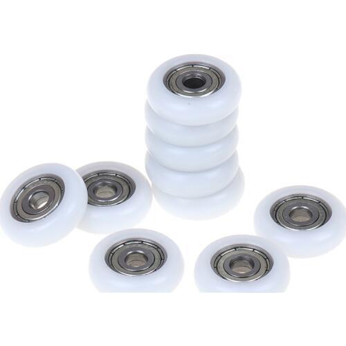 2/5/10pieces Sliding Shower Roller Wheel Plastic Door Replacement Roller Wheel Runner Diameter 23mm