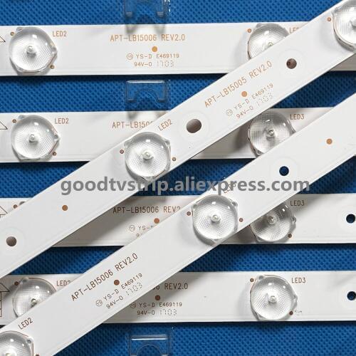 24pieces/lot for PPTV-65C2 LED BACKLIGHT 65E6000 APT-LB15005 APT-LB15006 REV2.0 7779-665000-D010