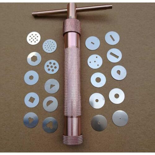 Extruder Fondant Cake Sculpture Polymer Gun Cook Tools Extruders Sculpture Gun Clay Sugar Paste Cake Tools