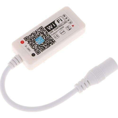 Brand New Magic Home Mini RGBW Wifi Controller For Led Strip Panel light Timing Function 16million colors Smartphone Control