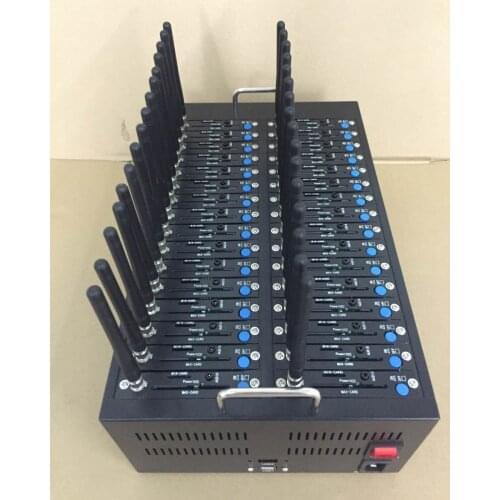 New Bulk SMS GSM modem 32 ports 32 sims with free SMS software USSD IMEI changer quad band SL6087