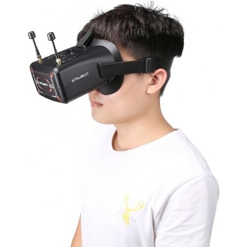 IFlight 4.3 Inch 800*480 FPV Video Goggles 40CH 5.8GHz With DVR Function Build In Battery for FPV Racing Drone RC Quadcopter