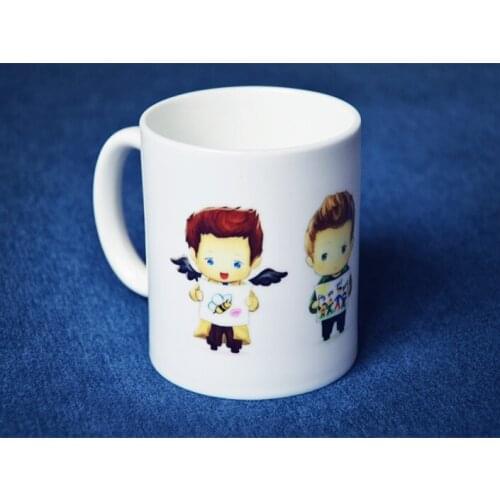 New Quality Ceramic Coffee Mug Cup SuperNatural Cartoon Adorkable Cas Sammy Dean