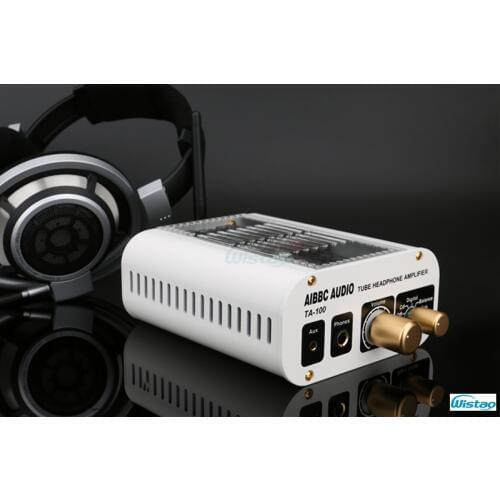 Tube Headphone Amplifier DAC Preamplifier 12AT7-TII Bluetooth 4.0 CSR8670 XMOS ES9018 Decoder DSD Luxury Version White 110/220V