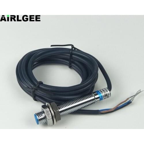 LJ8A3-1-Z/BX 1mm Tubular Shielded Inductive Proximity Sensor Switch 3Wires NPN NO DC 6-36V 300mA M8 Blue Head