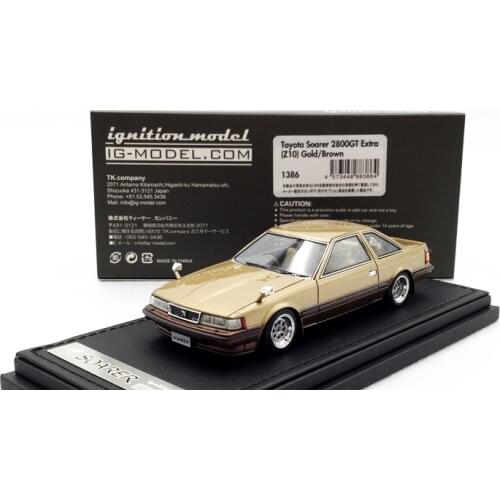 IG 1:43 Toyota Soarer 2800GT Extra (Z10) Resin Model Car