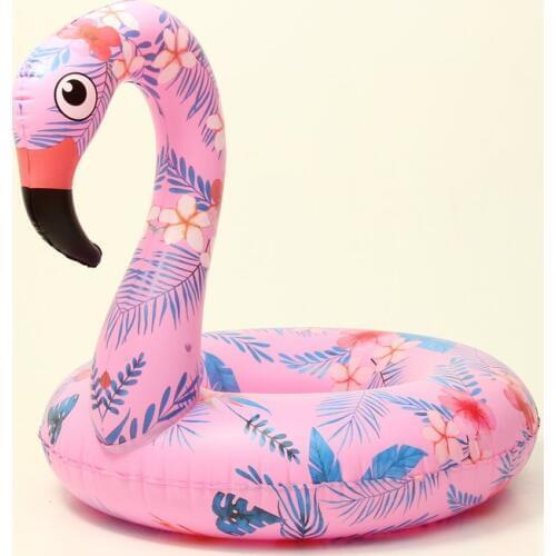 2019 Newest Flamingo Pool Float Floral Swan Inflatable Swimming Ring Ride-on Water Toys Beach Fun Flotador Beach Circle Piscina