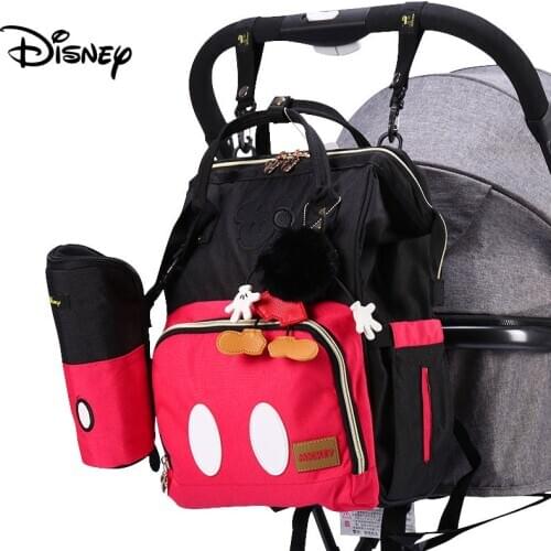 Disney Diaper Bag Backpack Baby Bags for Mom Wet Bag Fashion Mummy Maternity Diaper Organizer USB Travel Bag Stroller Hanging