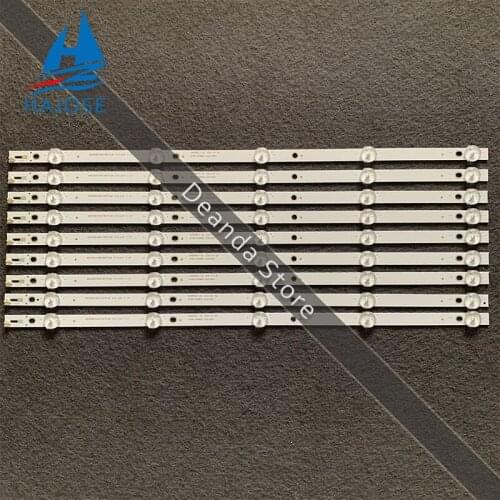 9Pcs/lot LED backlight strip for 49U5070 49BDL3056Q K490WDC1 A2 4708-K49WDC-A2213N01 5lamps