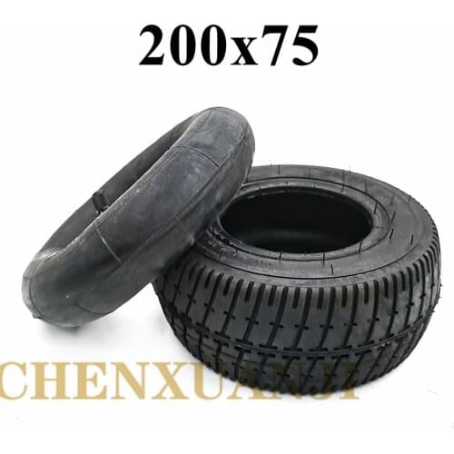 High Quality Electric Scooter Tire 200x75 Inner Tube Outer Tyre 8 Inch 200*75 Inflation Tyre