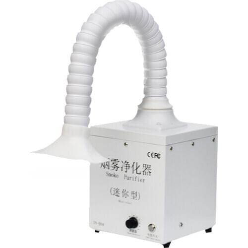 Fume Extractor Smoke Filter Mobile Household Smoking Soldering Dust Exhaust Tin Welding Repair Purifier SN988