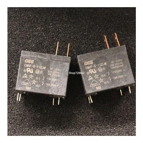 10PCS new relay OMIF-S-112LM OMIFS112LM OMIF-S-112LM-12VDC 12VDC DIP4