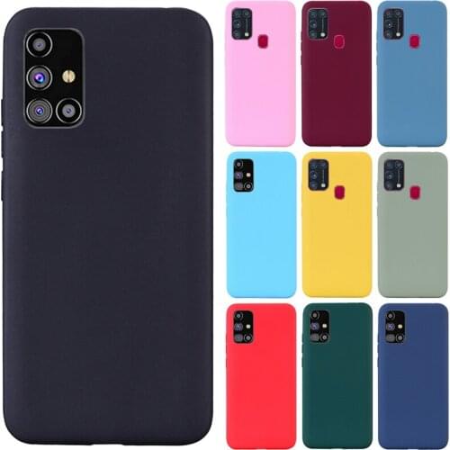 For Samsung M31S Case Soft Silicone M31 S M317F Tpu Phone Case For Samsung Galaxy M31 Case Coque Samsung M31 M315F Soft Fundas