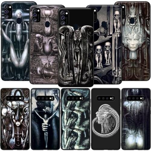 GX96 Hr Giger Li II Case for Samsung A10S A20S A40S A50S A70S A51 A71 A81 A91 M11 M30S M31S M21 M51 A02S A42