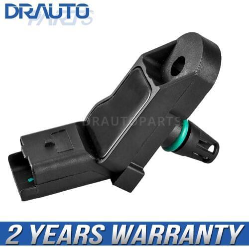 Manifold Boost Air Pressure MAP Sensor For Peugeot 106 306 307 Citroen Berlingo C2 C5 Fiat 1920AJ 0261230043 96365830