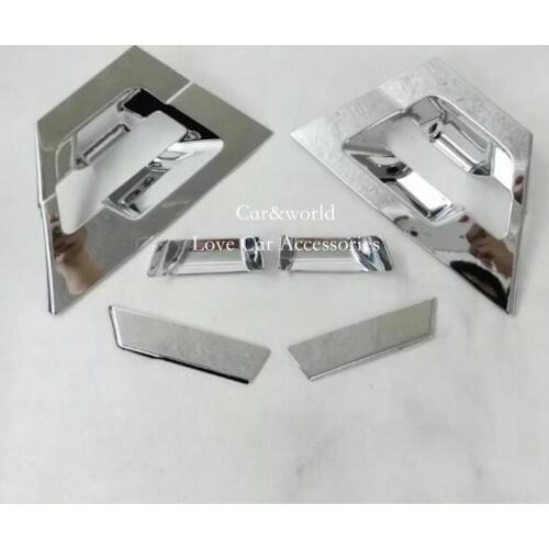 For Toyota C-HR CHR 2017 2018 Rear Door Handle Bowl Cover Tail Trims ABS Chrome Stickers Car-Styling Accessories