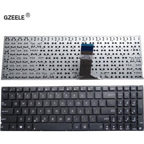 GZEELE US for ASUS X553M X553MA K553M K553MA F553M F555L F553MA A553M A553MA D553M D553MA R556L English laptop keyboard black