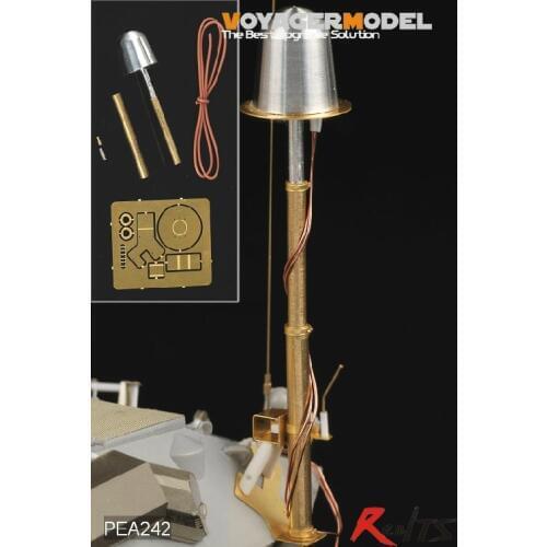 RealTS Voyaer PEA242 1/35 Modern USMC LAV-25 ECM Antenna set (pole telescopic) (GP)