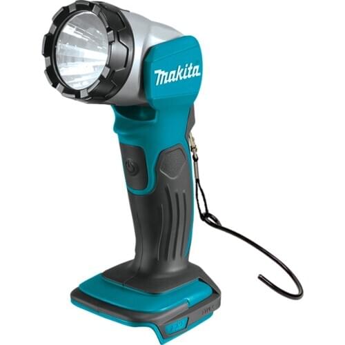 Makita DML802 Portable Rechargeable Fluorescent Lamp Illumination 4,000lx Brightness 180lm Dual Vol Rechargeable LED Flashlight