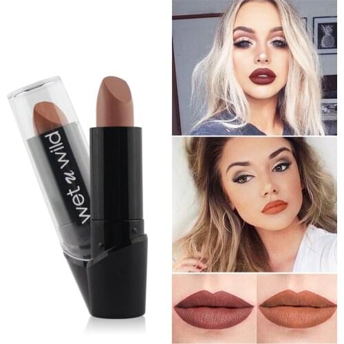 6 Colors Nude Matte Lipstick Long Lasting Waterproof Sexy Red Lip Stick Beauty Matte Lipstick Beauty Lips Korea Cosmetics TSLM2