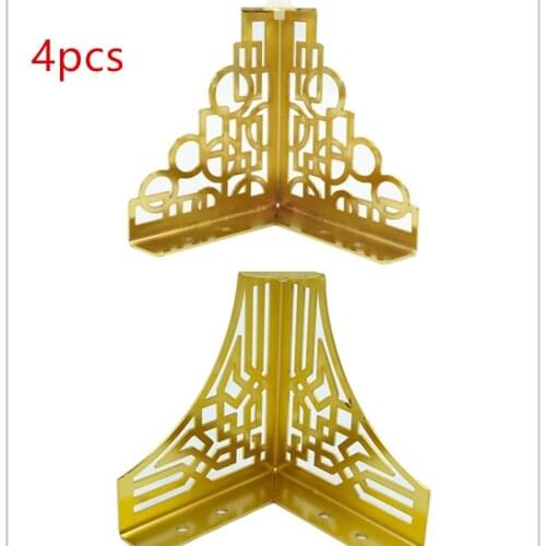 4PCS Metal Furniture Foot Tea Table Sofa Foot Bathroom Foot Hardware Foot Support Leg Furniture Accessories