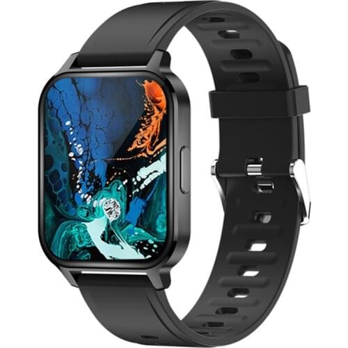 2021 Smart Watch For Men 1.7" Fitness Tracker Full Touch Screen Ip68 Waterproof Heart Rate Ultra thin Smartwatch For Android