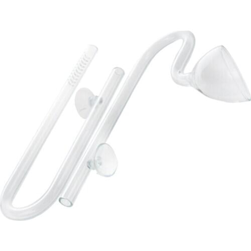 16 mm Aquarium Glass Inflow Outflow Lily Pipe Tube Fish Tank Aquatic Water Plant Canister Filter Suction Cup Hose Set