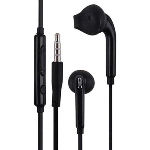 Wired Earphone For Samsung Galaxy S6 Headsets With Microphone 3.5mm Jack In Ear Stereo Audio Earbuds Portable Audio