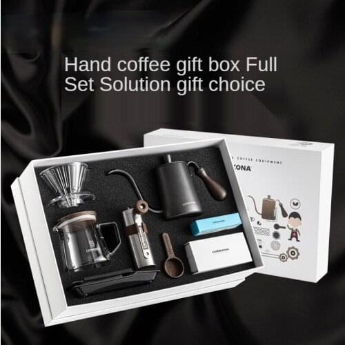Hand brewed coffee gift box set drip filter household coffee appliance gift box