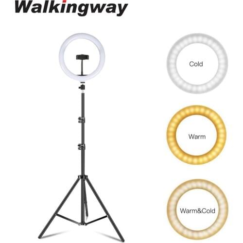 LED Ring Light Photographic Lighting Selfie Ring Lamp light With Tripod for Phone Youtube Tik Tok Studio Makeup Live Streaming