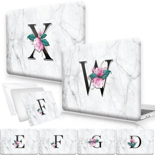 For Apple Macbook Pro 13" A2338 M1 2020 A2251 A2289/Pro 15 Inch A1398 /Pro 16" A2141 Hard Shell Laptop Case Initials Name