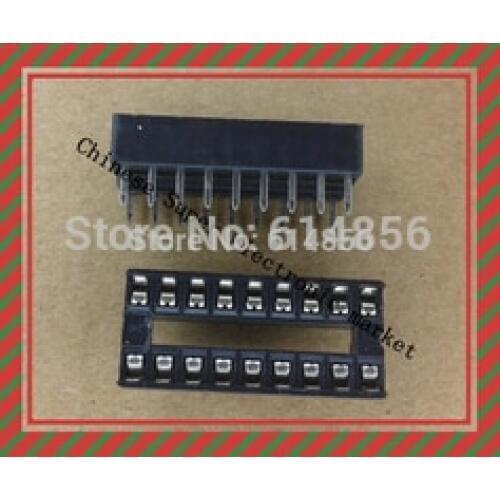 20pcs 18 Pin DIP SIP IC Sockets Adaptor Solder Type