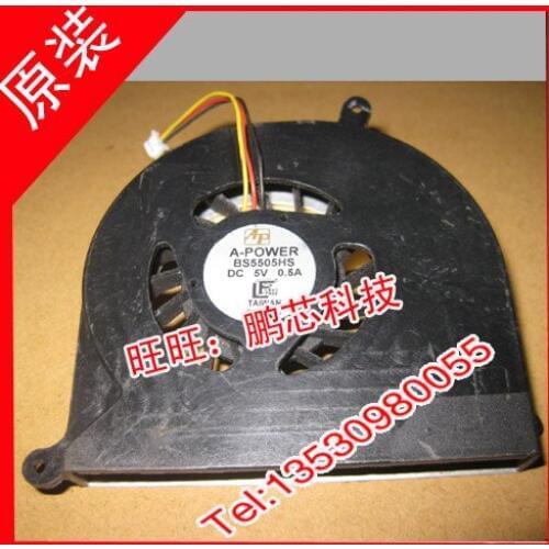 A-Power BS5505HS DC 5V 0.50A 3-wire 3 wire Server Laptop Fan