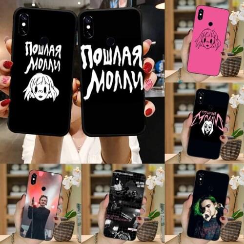 Poshlaja Molli Phone Case For Xiaomi Redmi note 7 8 9 pro 8T 9A 9S Mi Note 10 Lite pro
