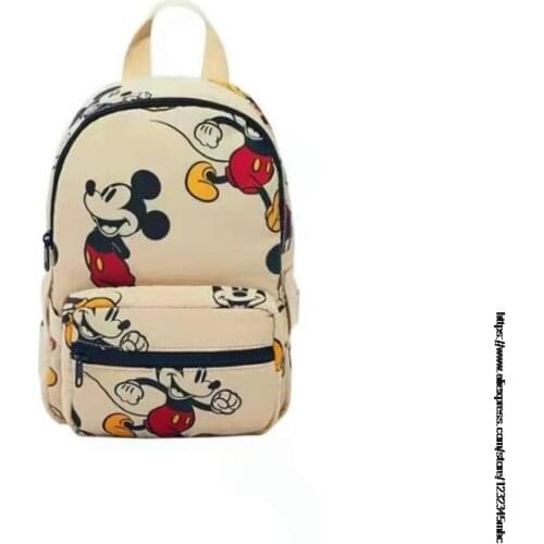 Disney Mickey Mouse Kid Cartoon bag for School children kindergarten backpack boy girl handbag book bag