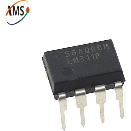 10PCS LM311P DIP8 LM311 DIP 311P DIP-8 DIFFERENTIAL COMPARATORS WITH STROBES new and original IC