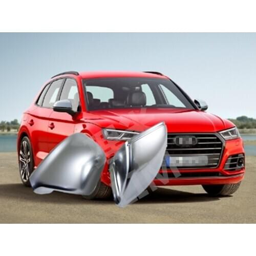 For Audi Q5 SQ5 8R Q7 SQ7 4L S Style 2009-2015 ABS Matt Chromed Side Door Mirror Wing Mirror Cover Replacement Car Accessories