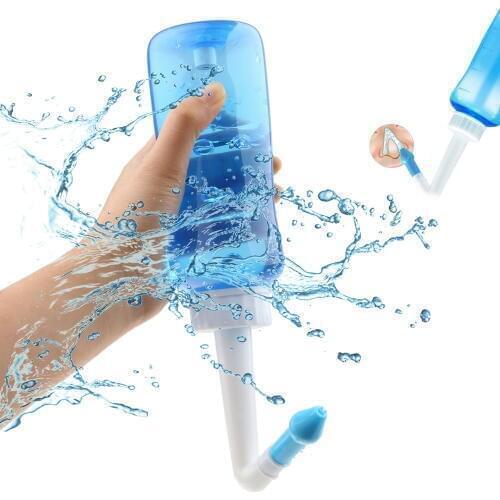 Nasal Wash Cleaner 300ml 500ml Nose Cleaning Adults Children Nose Protector Neti Pot Avoid Allergic Rhinitis