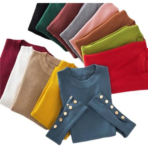 Korean Winter Turtleneck Sweater knit Womens Pullovers 2020 Autumn Casual Soft knit thick Sweaters Top Women Full Pullovers