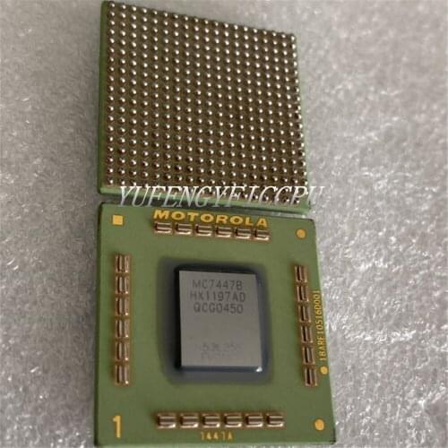 MC7447B HX1197AD Antique cpu collection testimony of history antique computer accessories