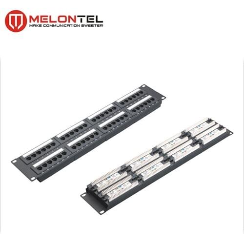 MT-4016 2U CAT6 48 Port Rack Mount patch panel 2U patch panel