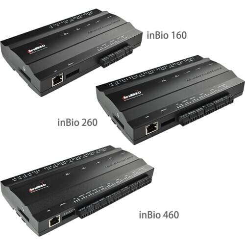 Multi Door Fingerprint Access Control Panel inBio160 inBio260 inBio460 Biometric Door Access Control System